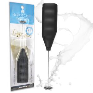 Grosche E-Z Milk Frother Black-Tea Accessory